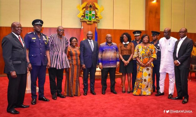 PRESIDENT AKUFO-ADDO SWEARS IN POLICE COUNCIL