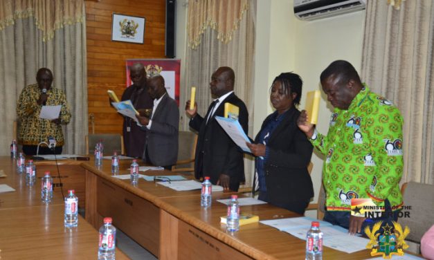 EXHIBIT HIGH LEVEL INTEGRITY AND PROFESSIONALISM – INTERIOR MINISTER TO ENTITY C’TTEE