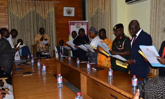 GOVERNING COUNCIL OF NADMO SWORN IN