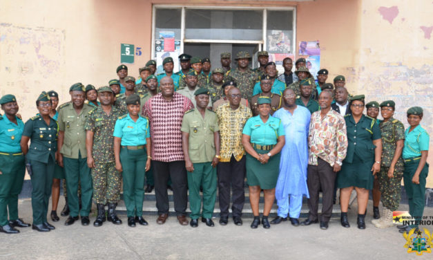 INTERIOR MINISTER TOURS REGIONAL OFFICES OF AGENCIES UNDER THE SECTOR