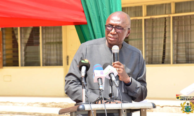 MINISTER COMMENDS GNFS FOR  REDUCTION IN FIRE OUTBREAKS