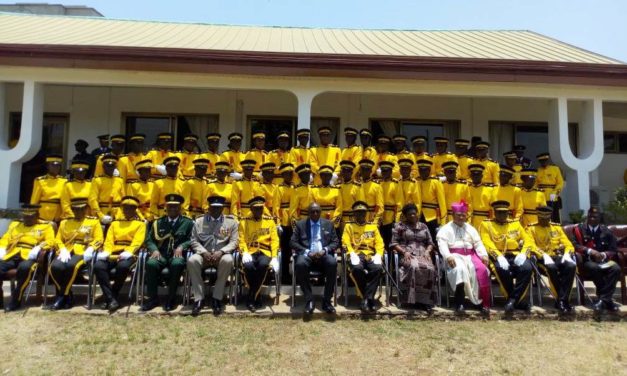 INTERIOR MINISTER ADMONISHES OFFICERS TO ENSURE A CRIME-FREE AND SECURED SOCIETY