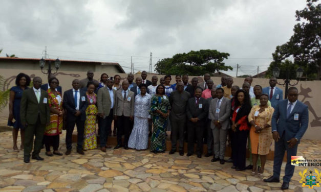 INTERIOR MINISTER OPENS WORKSHOP ON HOW TO CREATE AWARENESS ON THE 2017 MIGRATION POLICY FOR AFRICA AMONGST MEMBERS STATES.