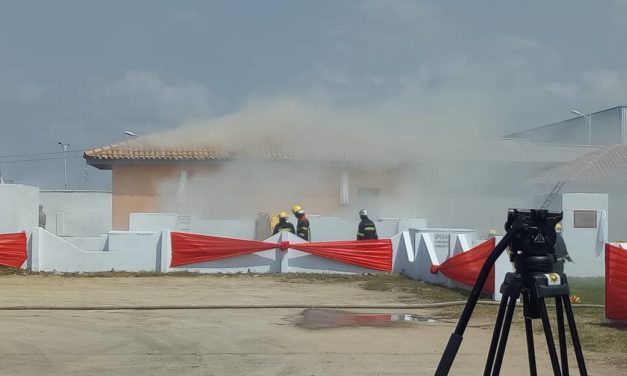 INTERIOR MINISTER COMMISSION’S SMOKE CHAMBER FOR FIRE ACADEMY AND TRAINING SCHOOL