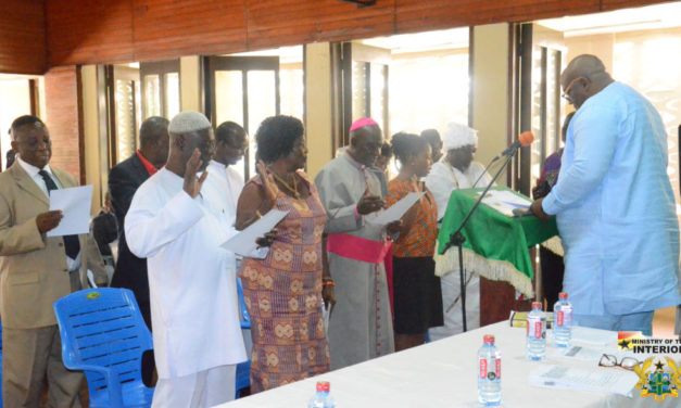 FIRST EVER GREATER ACCRA REGIONAL PEACE COUNCIL INAUGURATED