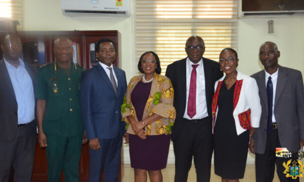 BARCLAYS BANK GHANA LIMITED EXPLORES AREAS OF COLLABORATION WITH INTERIOR MINISTRY