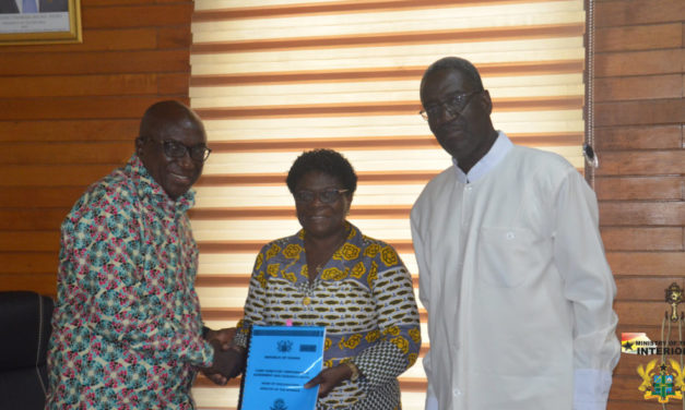 INTERIOR MINISTRY’S CHIEF DIRECTOR SIGNS PERFORMANCE AGREEMENT WITH OHCS