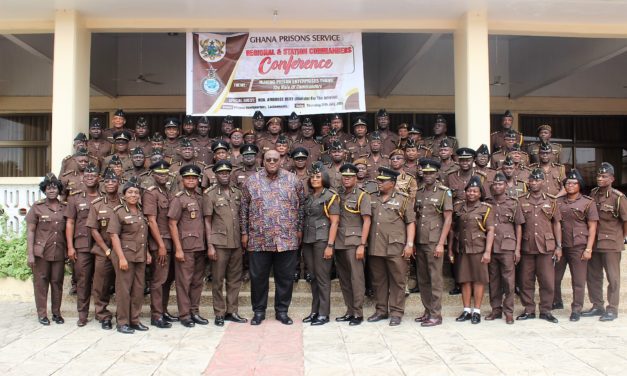 PRISONS COMMANDERS CONFAB OPENS IN ACCRA