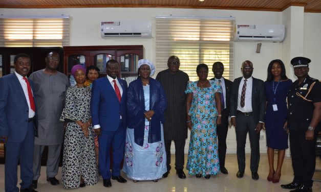 TEAM FROM ECOWAS’ EARLY WARNING DIRECTORATE CALL ON INTERIOR MINISTER