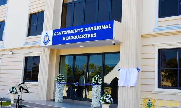 Interior Minister Commissions New Cantonments Police Headquarters