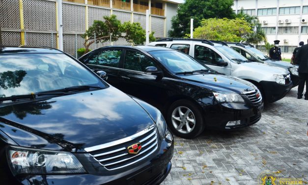 Svani Group Ltd Donates 4 Vehicles to the Ministry of the Interior