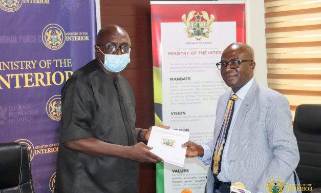 Interior Minister receives Report on Ejura Incident