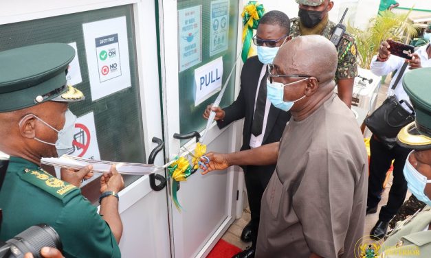 Interior Minister commissions Immigration Service Covid-19 Testing Centre