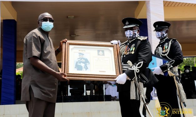 Ghanaians bid farewell to outgoing Inspector-General of Police