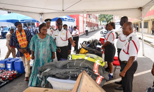 Philanthropist Donates Fire Equipment to Ghana Fire Service