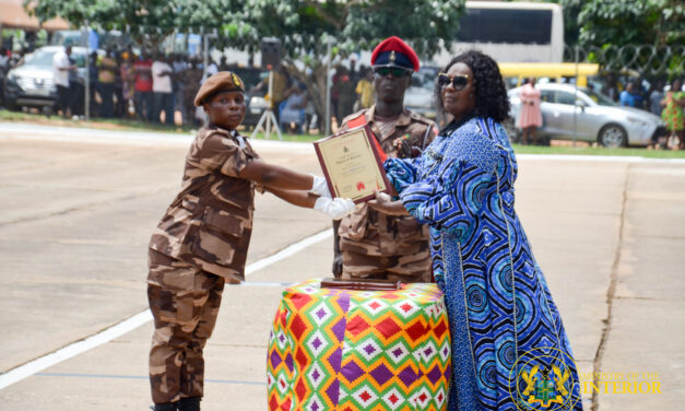 Deputy Interior Minister Addresses Ghana Prisons Service Recruit Graduation