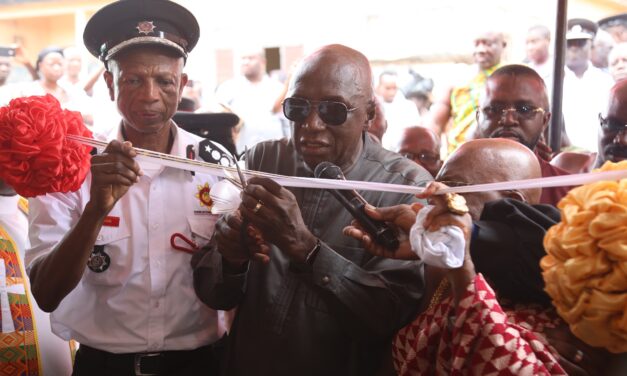 Commissioning of Fire Station: Interior Minister urges Ghanaians to prevent fires in the country