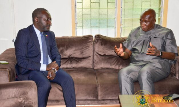 Honorary Consul of Republic of Congo Pays Courtesy Call on the Minister for the Interior