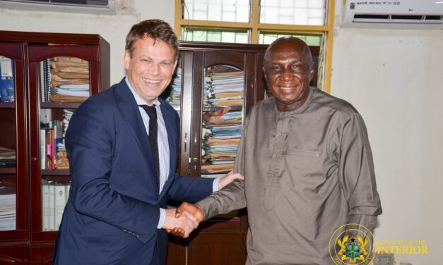 Interior Minister assures UNHCR of Government support for Refugees Management in Ghana