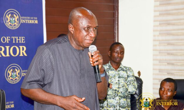 Interior Minister commends staff for hard work