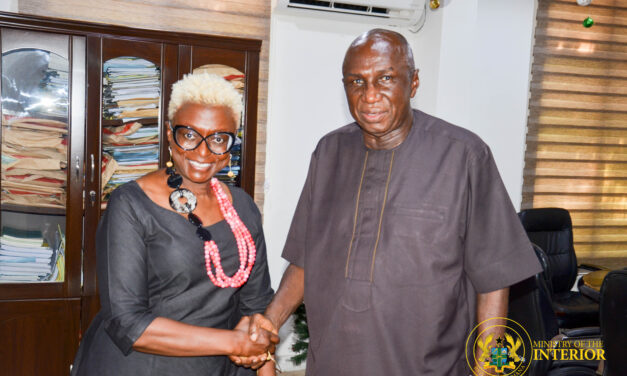 Interior Minister commends world food programme’s Country Director for her good work