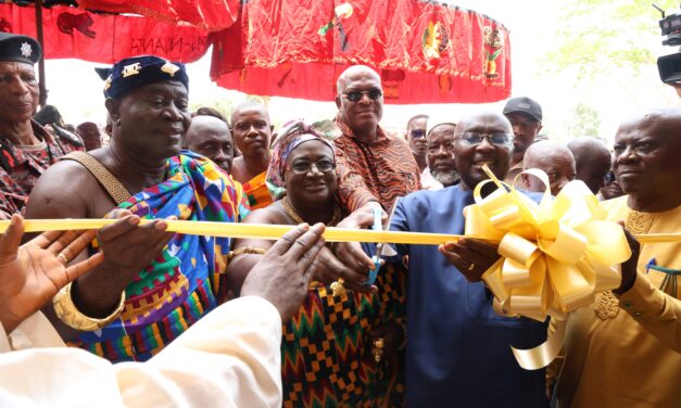 Vice President commissions Fire Training School at Duayaw Nkwanta
