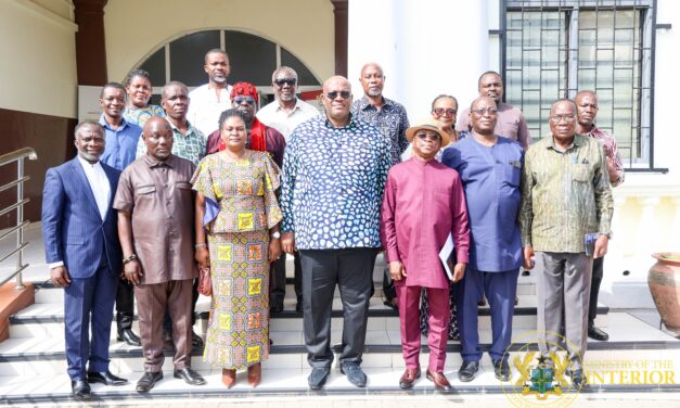 Minister for the Interior meets Association of Private Security Organisations, Ghana (APSOG)