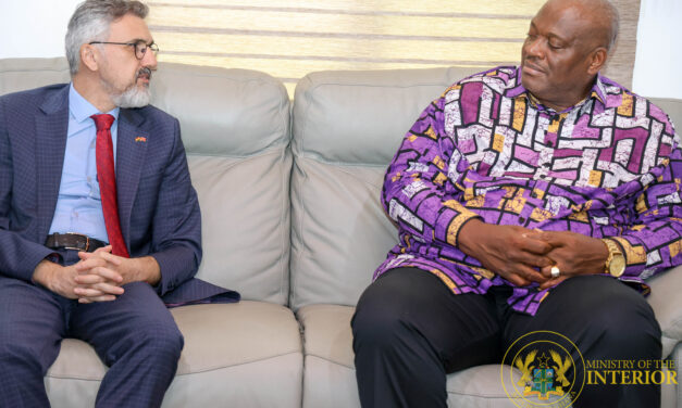 Turkish Ambassador Pays Courtesy Call On Henry Quartey