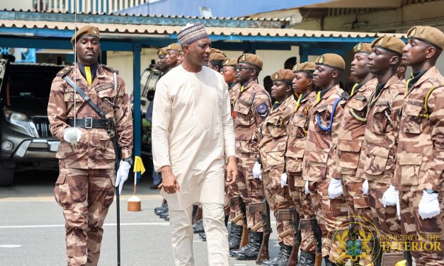 Minister for the Interior pays working visit to Ghana Prisons Service Headquarters