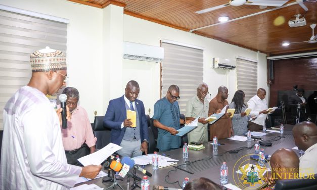 Minister for the Interior inaugurates Committee to review recruitment into Security Services