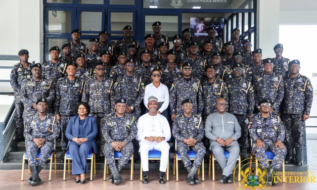 Interior Minister reaffirms commitment to Enhancing Ghana’s Security Architecture
