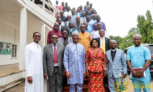 Let us collaborate to strengthen security in Ghana- Muntaka urges Christian Religious Leaders
