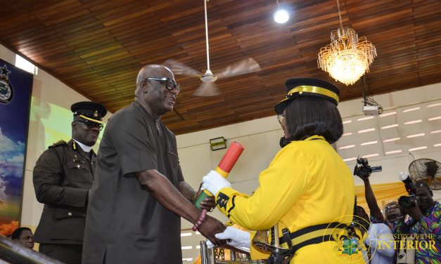 Induction Service for Director-General of Prisons, Mrs. Patience Baffoe-Bonnie (Esq.)