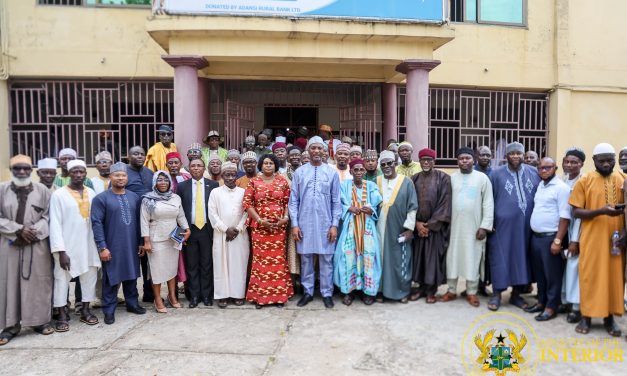 Promoting Peace and Unity: Minister for the Interior Meets Muslim Leaders