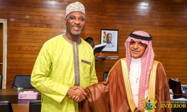 Diplomatic Ties: Interior Minister meets Saudi Arabia Ambassador to Ghana