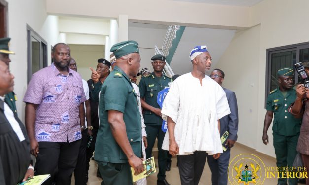 Muntaka commissions 24-Unit flat for Immigration Service