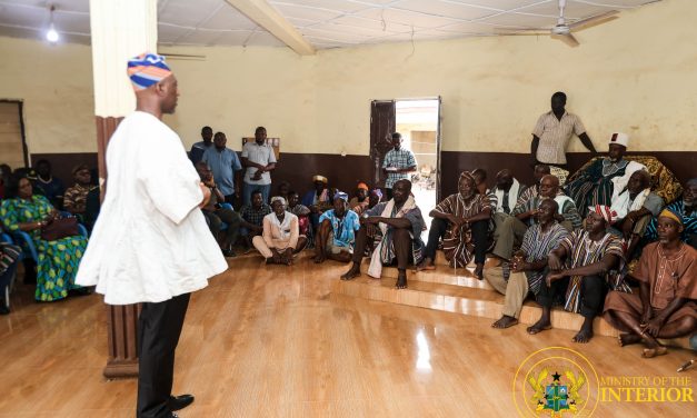 Interior Minister meets Zabzugu Chief for Peace talks