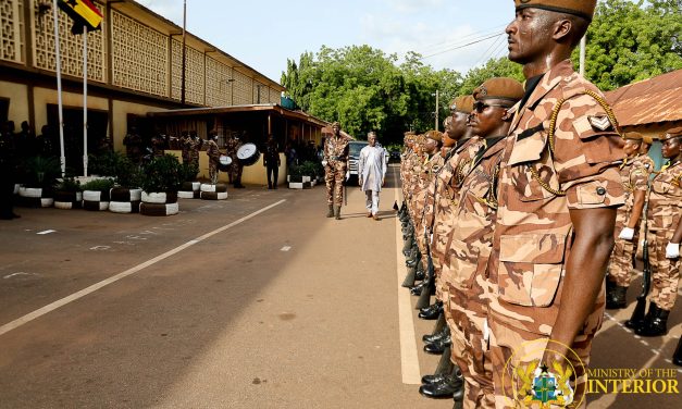 Interior Minister engages with Police and Inmates in the Norther Region