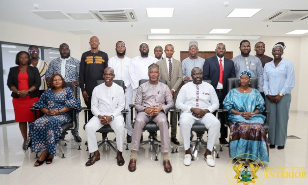 Interior Minister Hosts Gambian Parliamentarians On Study Visit
