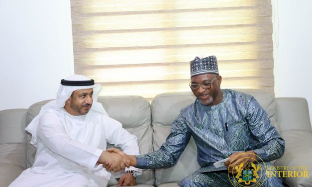 UAE Ambassador congratulates Ghana’s Interior Minister, explores collaboration opportunities