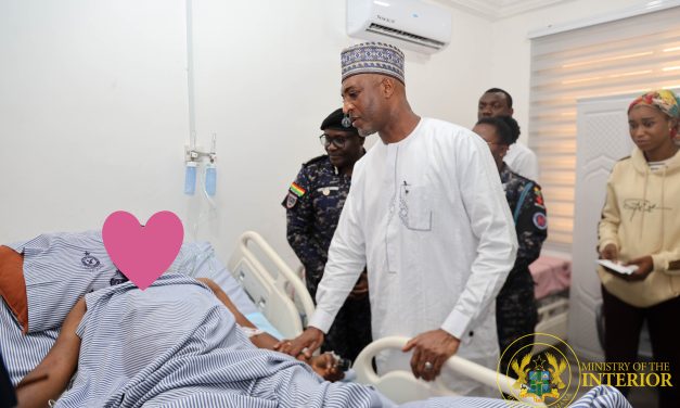 Muntaka visits wounded Police Officer