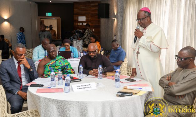 Workshop for Board Chairs and Heads of Agencies: Muntaka Calls for Renewed Partnership in Security Sector