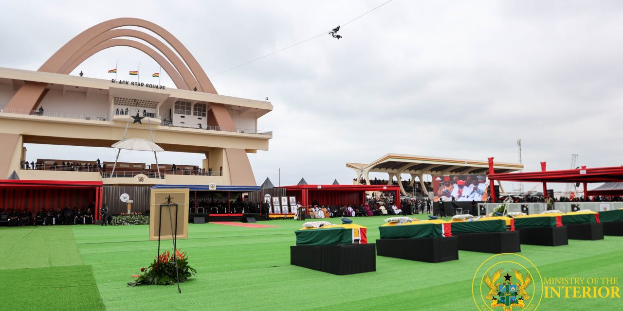 State Funeral Held for 8 Helicopter Crash Victims