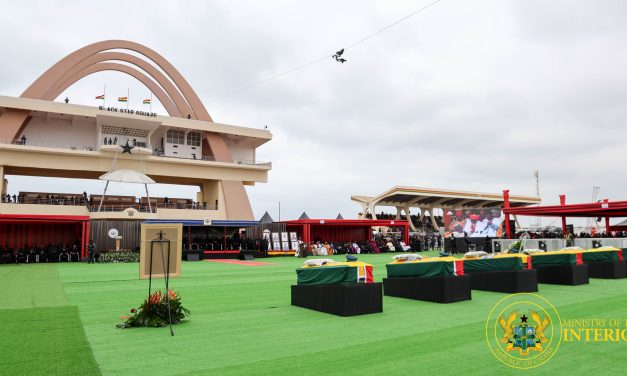 State Funeral Held for 8 Helicopter Crash Victims