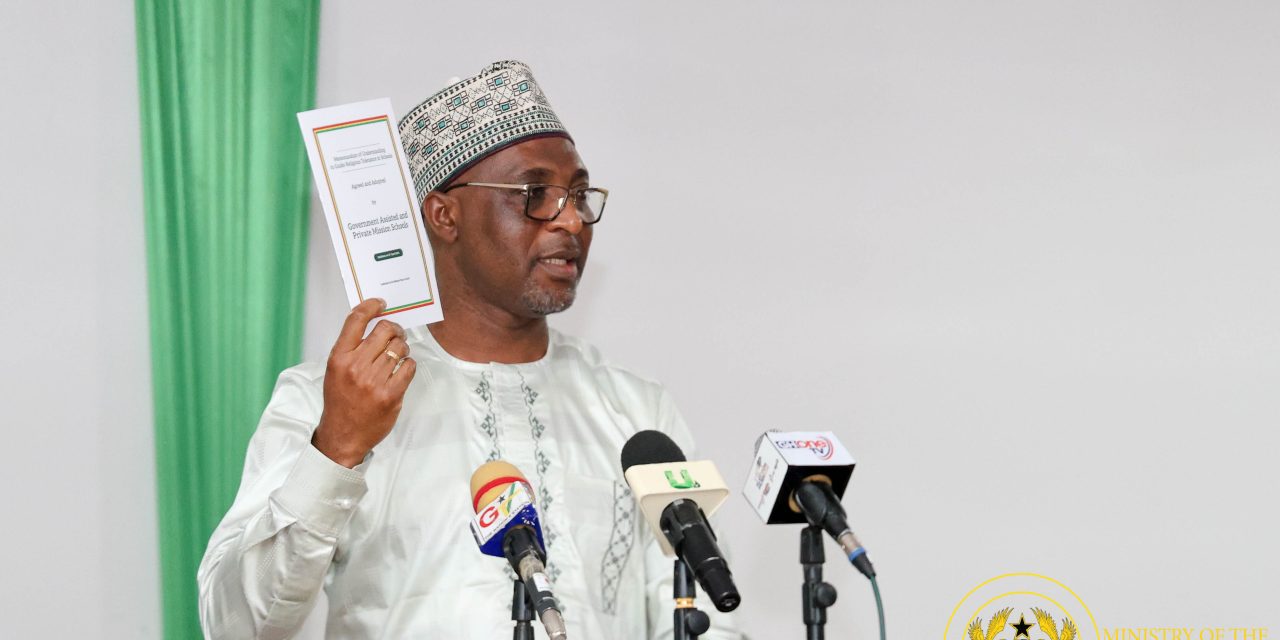 MoU To Foster Religious Diversity In Mission Schools Launched