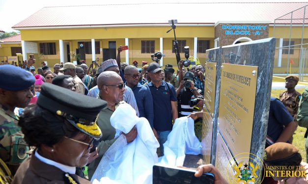 President Commissions State-Of-The-Art Damongo Prison Camp