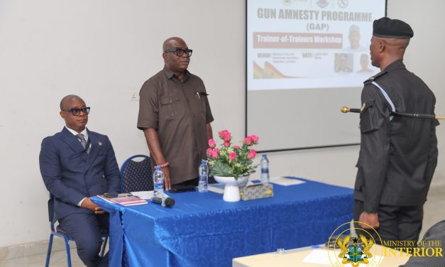 Officers Undergo Training Towards Gun Amnesty Programme