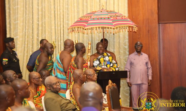 Asantehene Presents Bawku Mediation Report to President Mahama: A Call for Peace and Unity
