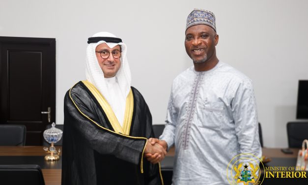 Kuwaiti Diplomat Strengthens Ties with Ghana’s Interior Ministry