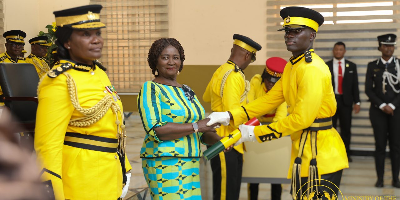 Vice President Commissions New Prison Officers